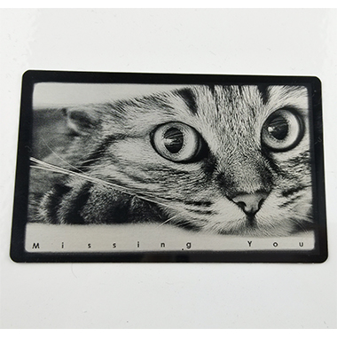 光纤激光打标机打照片样品展示